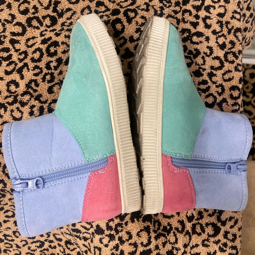 Colorful Kids Boots Great Condition